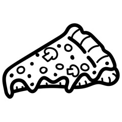 Pizza Slice Vector 