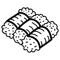 Nigiri Sushi Drawing 