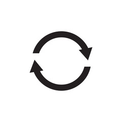 refresh icon symbol sign vector