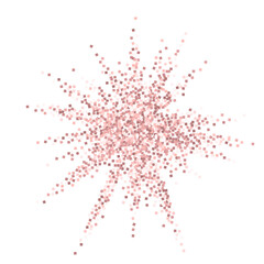 Pink gold glitter luxury sparkling confetti. Scatt