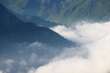 Fototapeta premium Peak in the Pyrenees