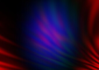 Dark Multicolor, Rainbow vector modern elegant background. Colorful illustration in blurry style with gradient. The template for backgrounds of cell phones.