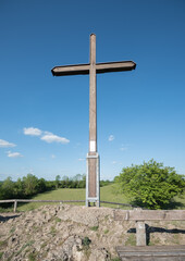 Gipfelkreuz Ehrenbürg, Rodenstein, Fränkische Schweiz