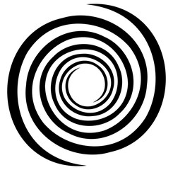 Circular, circle mandala, motif. Abstract circle logo, symbol clip-art. Abstract concentric decoration, ornament design element