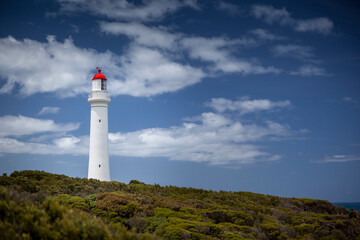 Fototapeta na wymiar Split Point Lighthouse