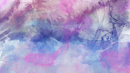 Abstract watercolor wallpaper. Colored texture. Surface design concept for wallpaper, banner, postcard, clothing. Color futuristic fantasy