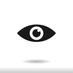 View icon vector . Eye sign