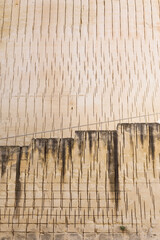 Pedreres de s'Hostal, Minorca, Spain.Vertical photo.