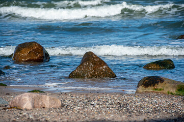 Steine am Strand