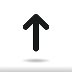 Up Arrow icon vector eps 10
