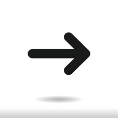 Right Arrow icon vector eps 10