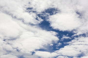 beautiful blue sky Can be used in a variety of formats