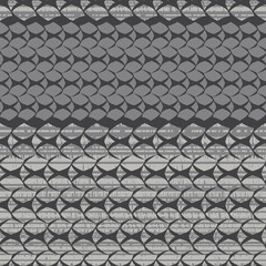 Seamless pattern with tire tracks abstract structure. 