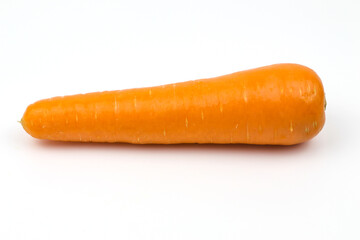 Carrots on a white background