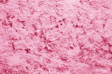 Pink paint texture. Interior of a modern loft. Abstract bright background. The facade of an old house.
