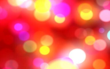 Luxury red  bokeh  blur abstract background with lights for background and wallpaper Christmas,vintage.