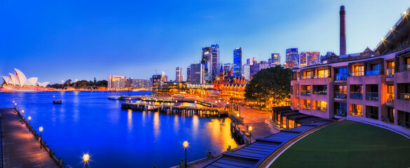 Sy Circ quay blue hyatt panorama