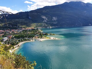 Obraz premium Blick auf dem Gardasee