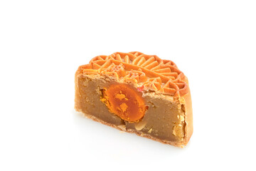 Chinese moon cake durian and egg yolk flavour