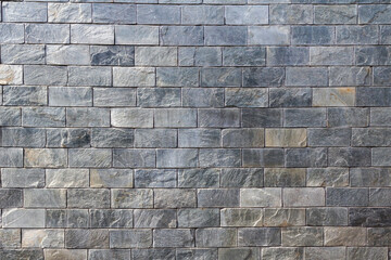 Masonry stone brick wall tile texture.