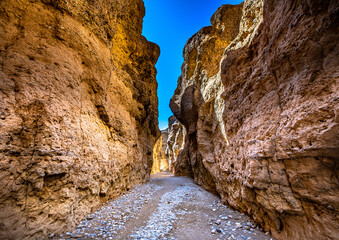 Landscape in the Sesriem Canyon in the Namib-Naukluft National Park in Namibia