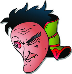 Oldman Scary Mask 