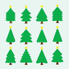 Christmas tree set.