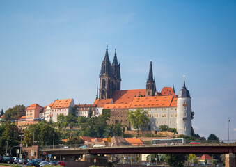 Fototapeta premium The Meissen Cathedral in Germany