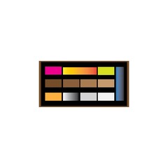 Obraz premium Eye shadow vector