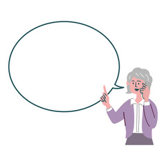 女性　主婦　シニア　携帯電話　スマホ　空欄　空白　提案
