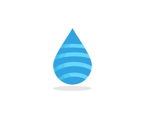 Water drop logo
