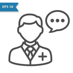 Obraz premium Doctor Icon