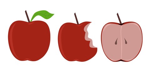 tomatoes isolated on white background