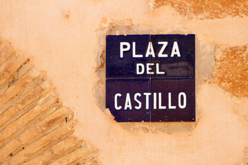 Plaza del Castillo, Santa Pola, Espa&ntilde;a