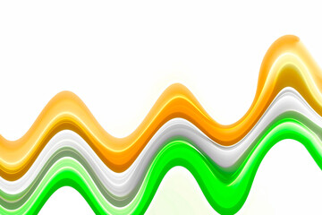 Abstract Indian Tricolor
