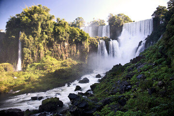 Iguazu falls from the Brazil side