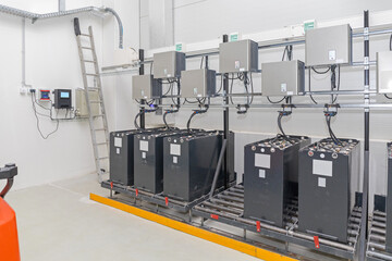 Industrial Battery Charging Station