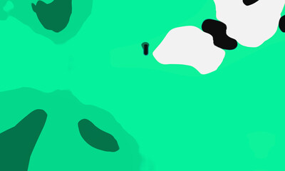 illustration of colorful background with creative shapes © vladchemera