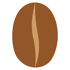Vector coffee bean icon
