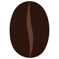 Vector coffee bean icon