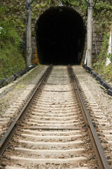 Fototapeta na wymiar 線路とトンネル