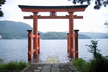 箱根神社の鳥居