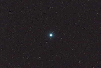 Obraz na płótnie Canvas Space Picture of Star Vega High Resolution Deep Sky Photo