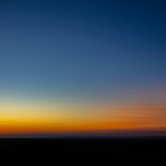 beautiful sunset horizon 