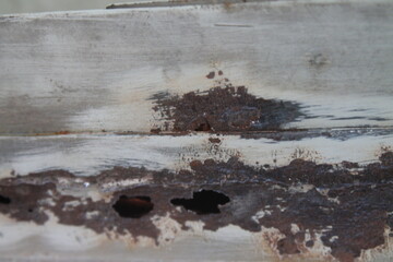 Restoration of old camping car, oldtime, glass fibre , welding, remove rust