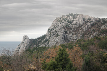 Mount Koshka (Cat) in Simeiz (Crimea)