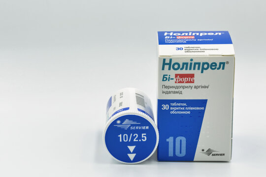 Antihypertensive Drug Noliprel Bi-forte By Servier