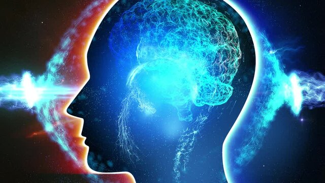 Ultimate cosmic brain disintegrated, AI termination, data loss, destruction. Godlike intelligence, six-dimensional space