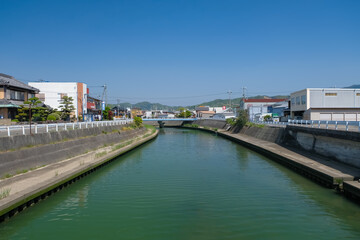 Obraz premium 湯浅町 街並み