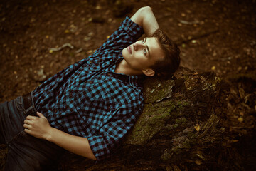 rest in forest